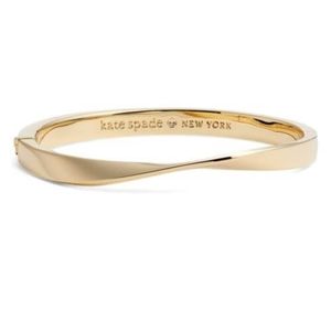 NWT Kate Spade Do The Twist Hinged Bangle